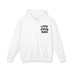 Lightweight Hooded Sweatshirt - Live Your Jam, Unisex Hoodie