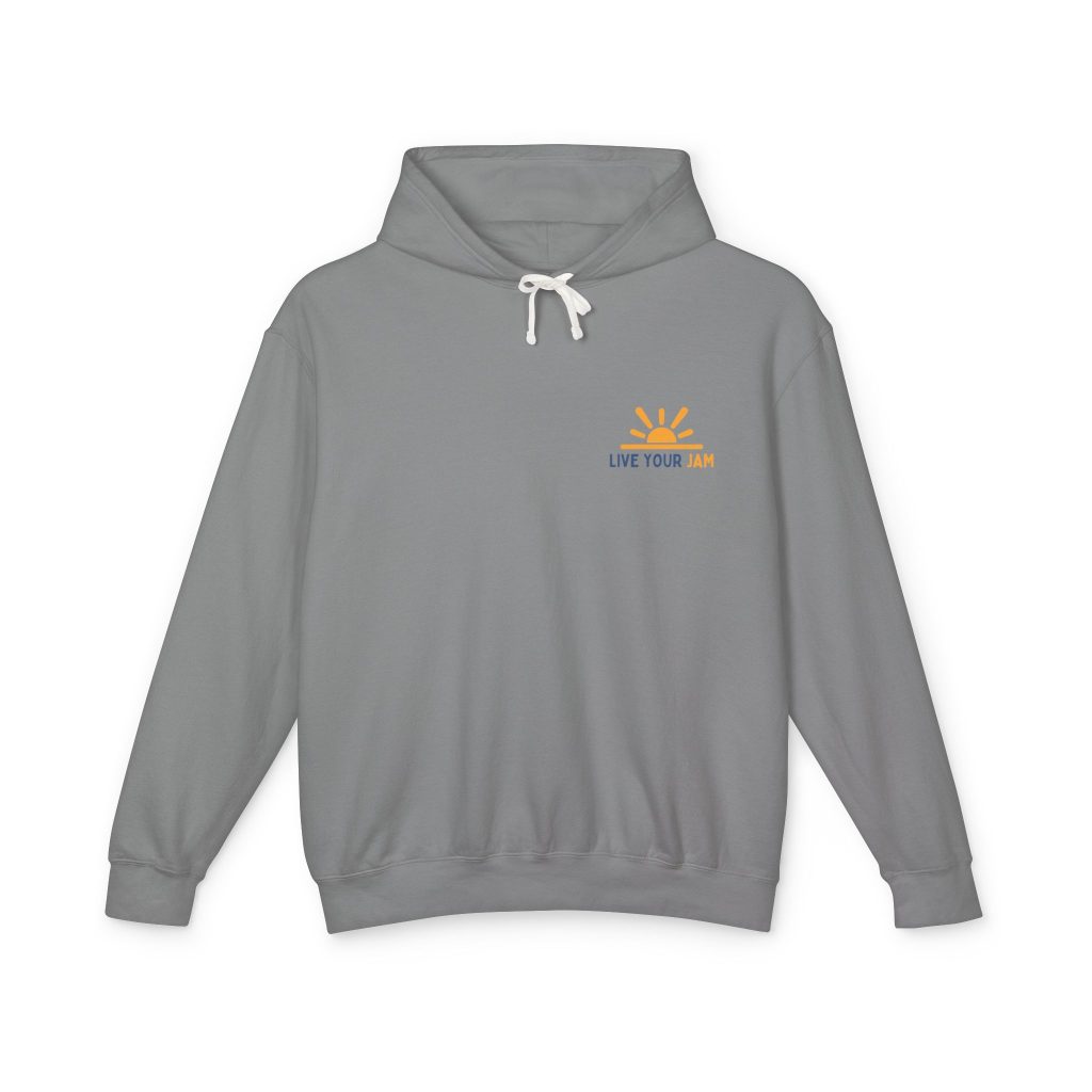 Lightweight Hooded Sweatshirt - Live Your Jam, Unisex Hoodie