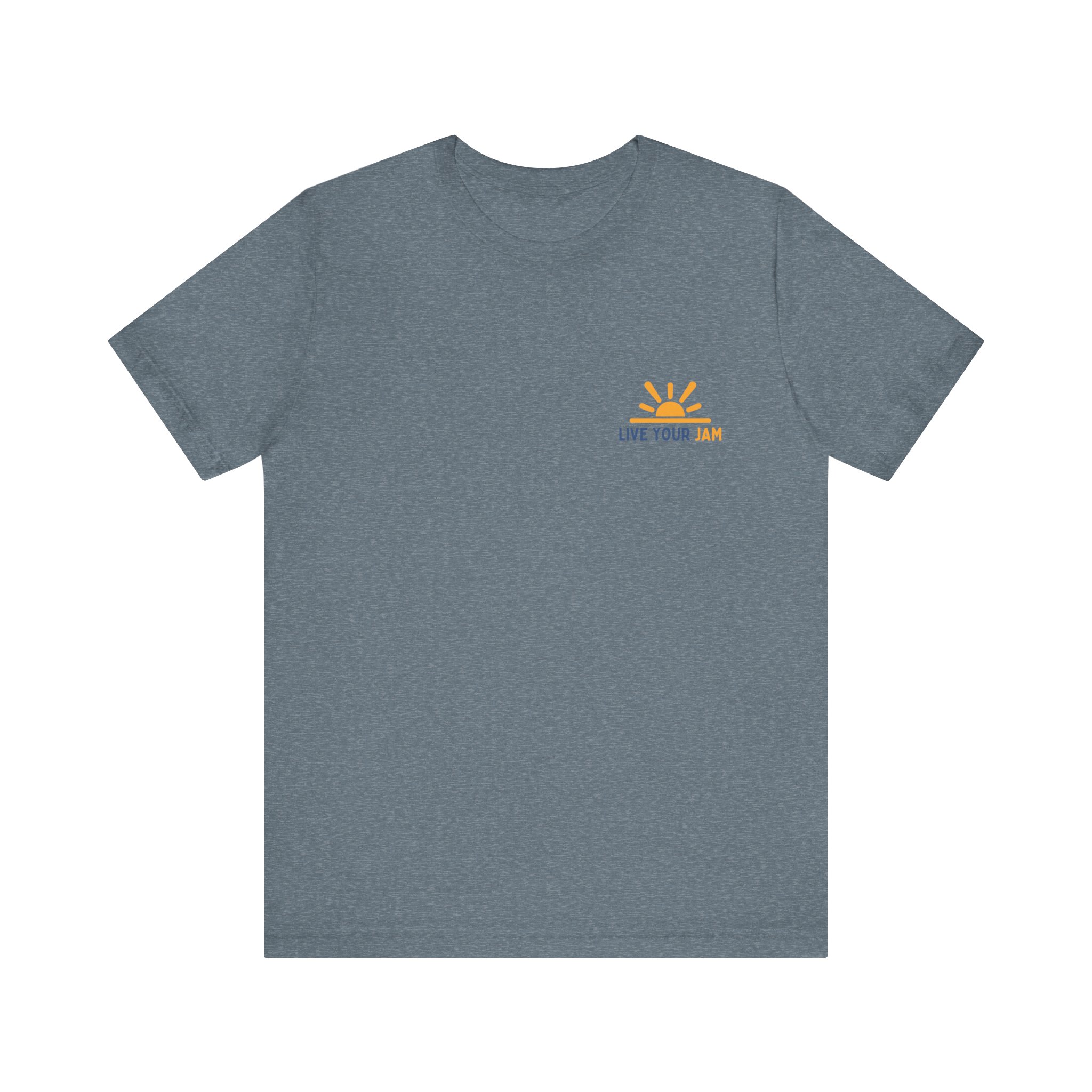 Unisex Jersey Short Sleeve - 'Live Your Jam' T-Shirt - Image 9