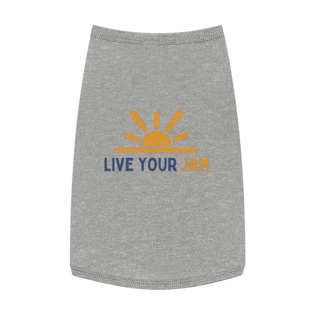 Live Your Jam Pet Tank Top