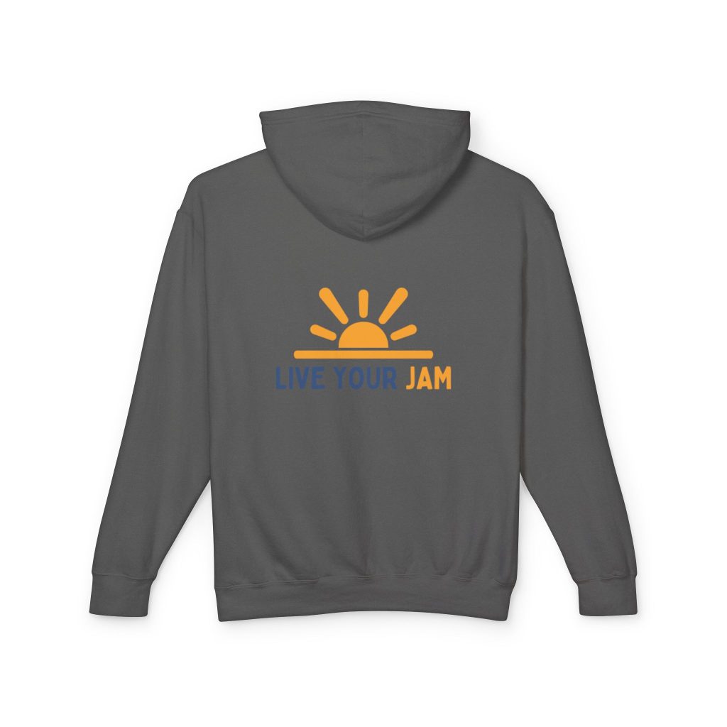 Lightweight Hooded Sweatshirt - Live Your Jam, Unisex Hoodie