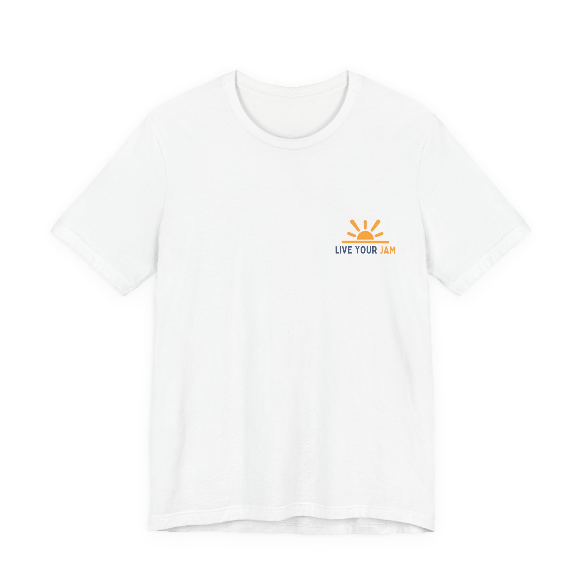 Unisex Jersey Short Sleeve - 'Live Your Jam' T-Shirt - Image 3