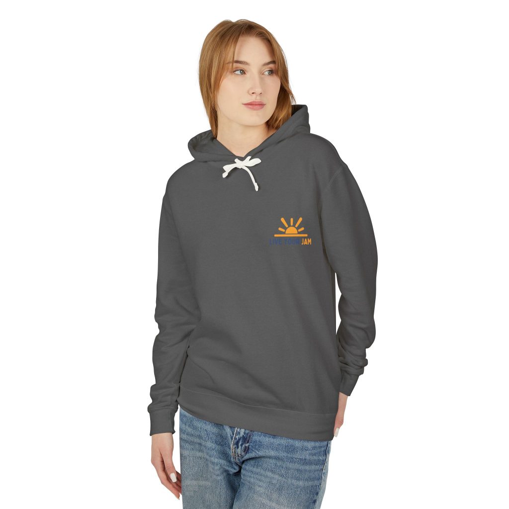 Lightweight Hooded Sweatshirt - Live Your Jam, Unisex Hoodie