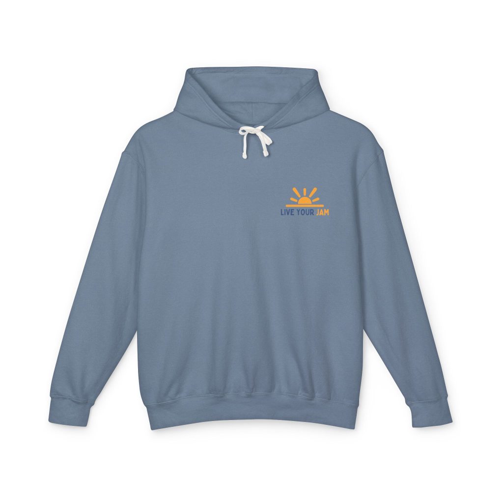 Lightweight Hooded Sweatshirt - Live Your Jam, Unisex Hoodie
