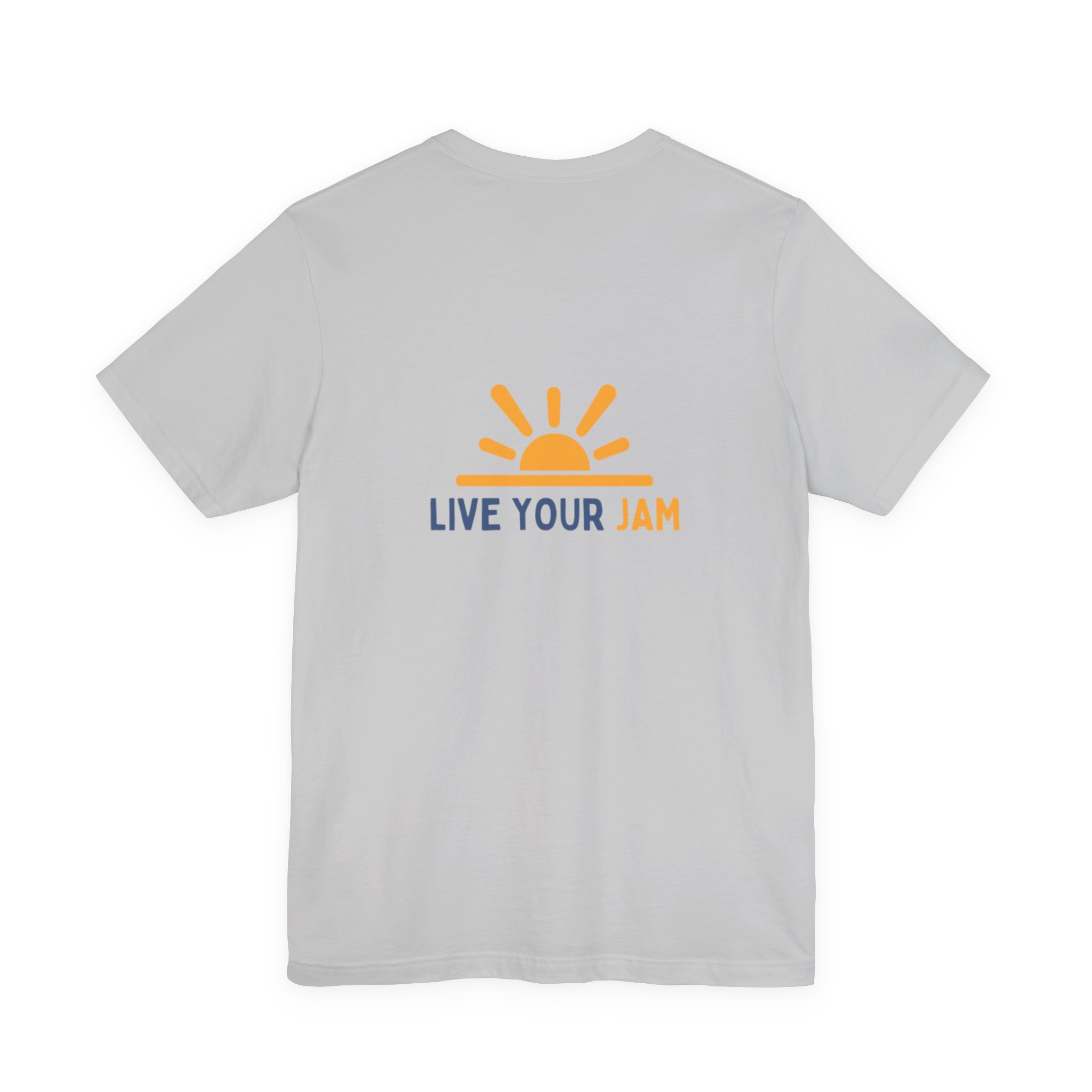 Unisex Jersey Short Sleeve - 'Live Your Jam' T-Shirt - Image 8