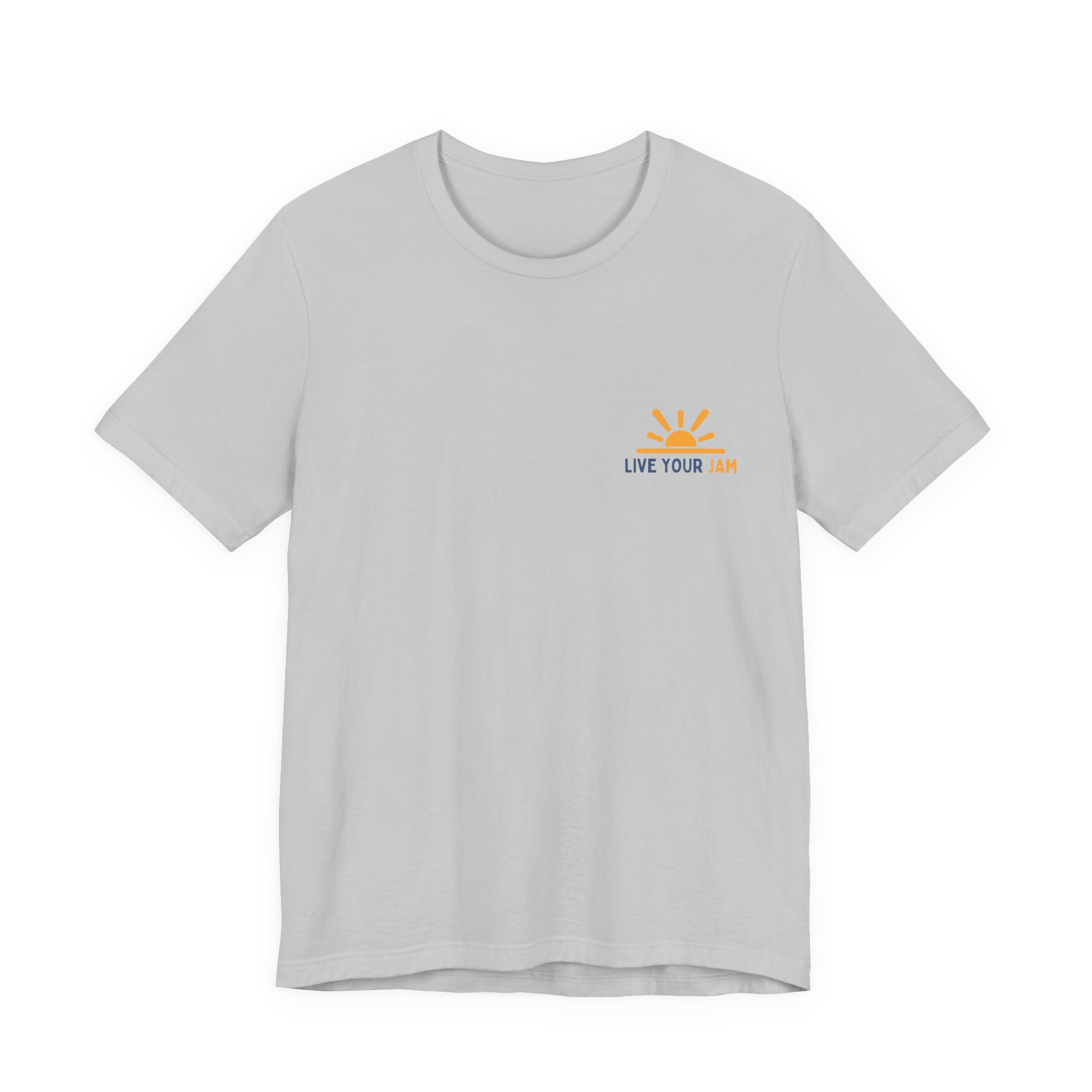 Unisex Jersey Short Sleeve - 'Live Your Jam' T-Shirt - Image 7