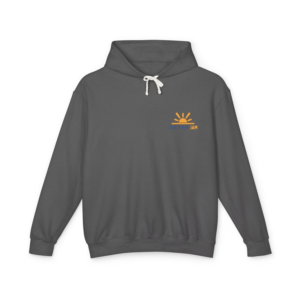 Lightweight Hooded Sweatshirt - Live Your Jam, Unisex Hoodie