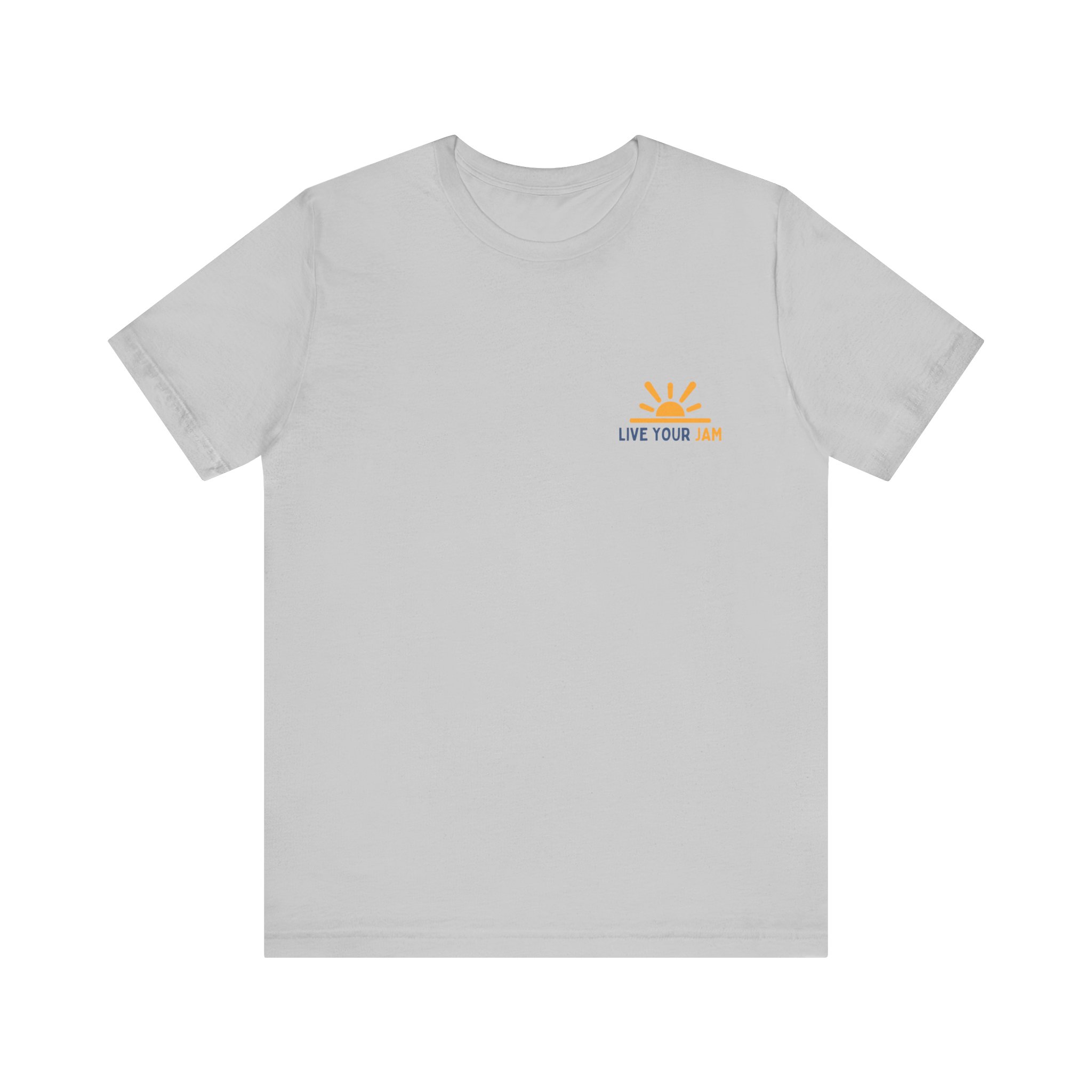 Unisex Jersey Short Sleeve - 'Live Your Jam' T-Shirt - Image 5