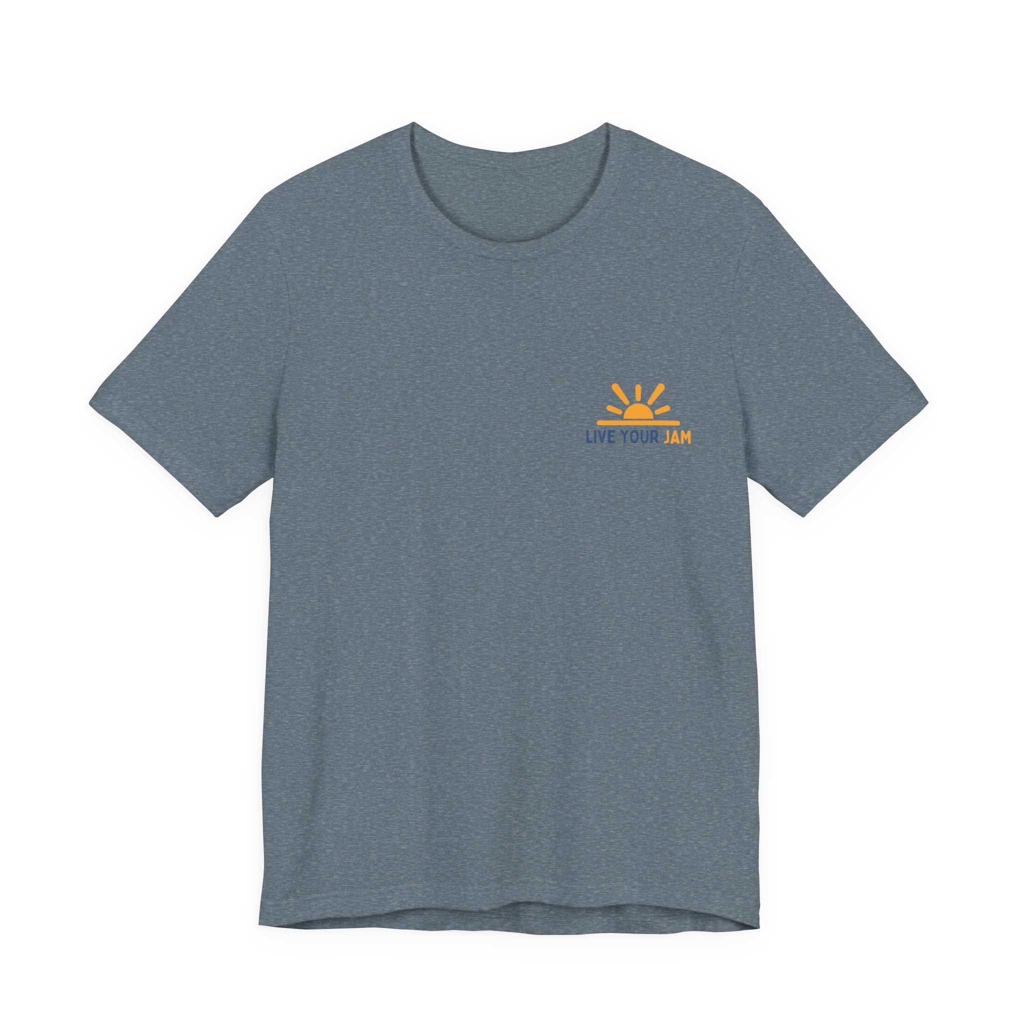 Unisex Jersey Short Sleeve - 'Live Your Jam' T-Shirt - Image 11