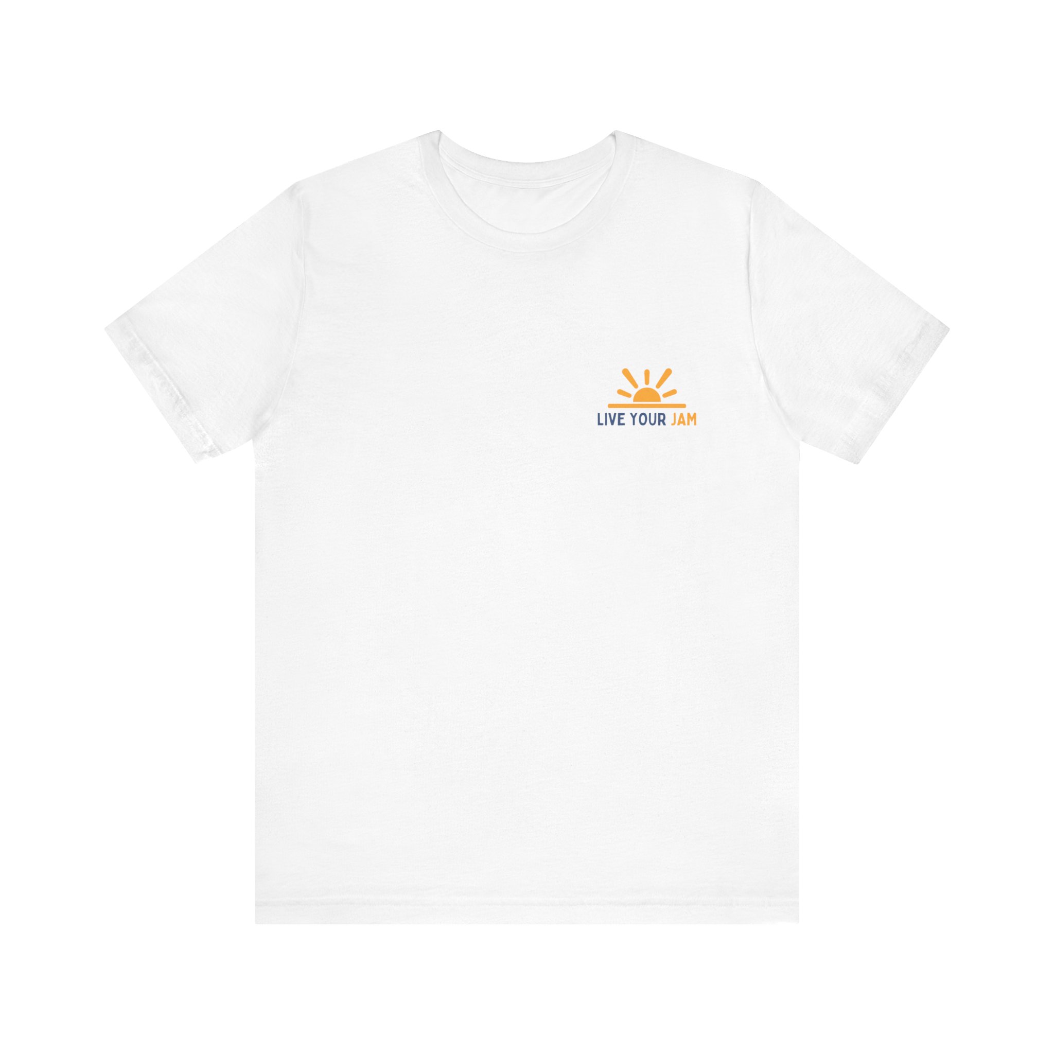 Unisex Jersey Short Sleeve - 'Live Your Jam' T-Shirt - Image 1