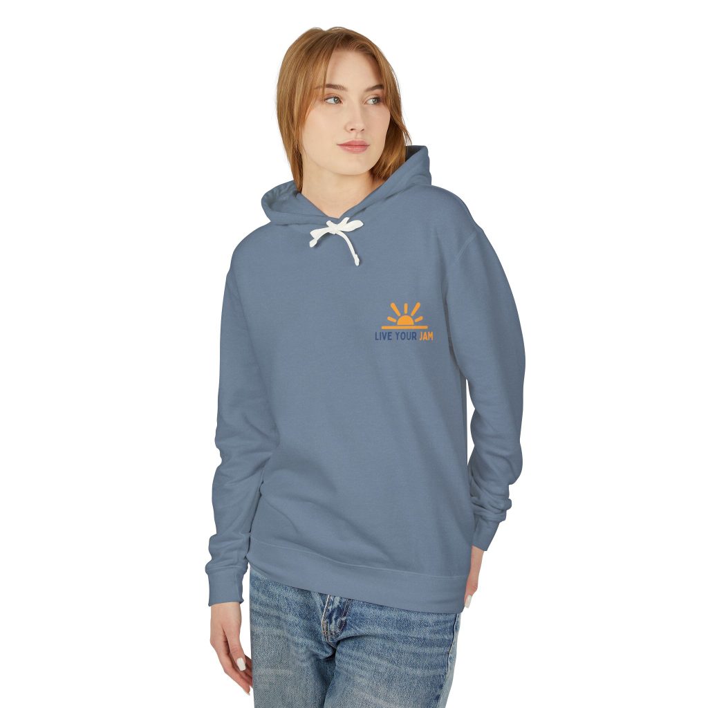 Lightweight Hooded Sweatshirt - Live Your Jam, Unisex Hoodie