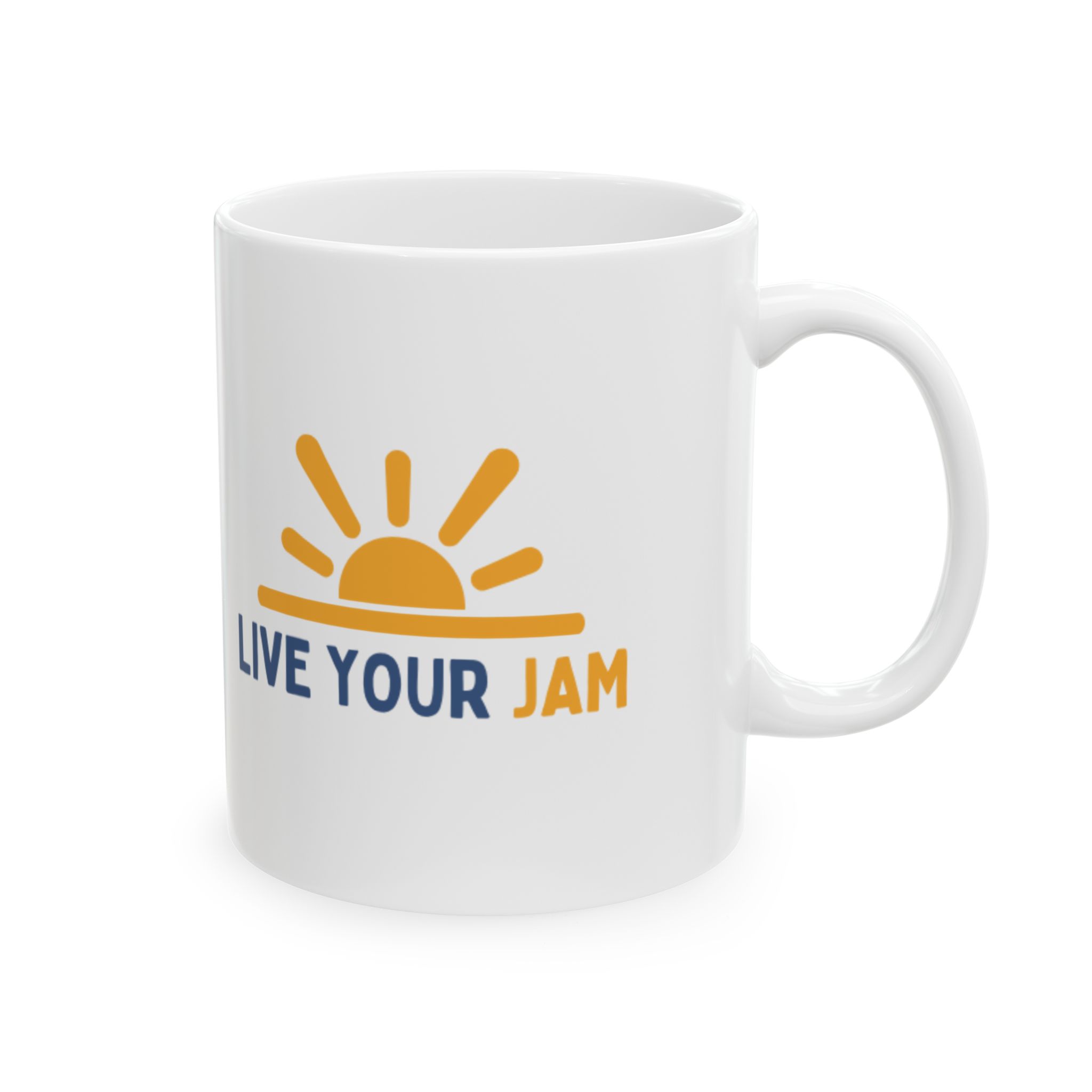 Live Your Jam Ceramic Mug, (11oz) - Image 2